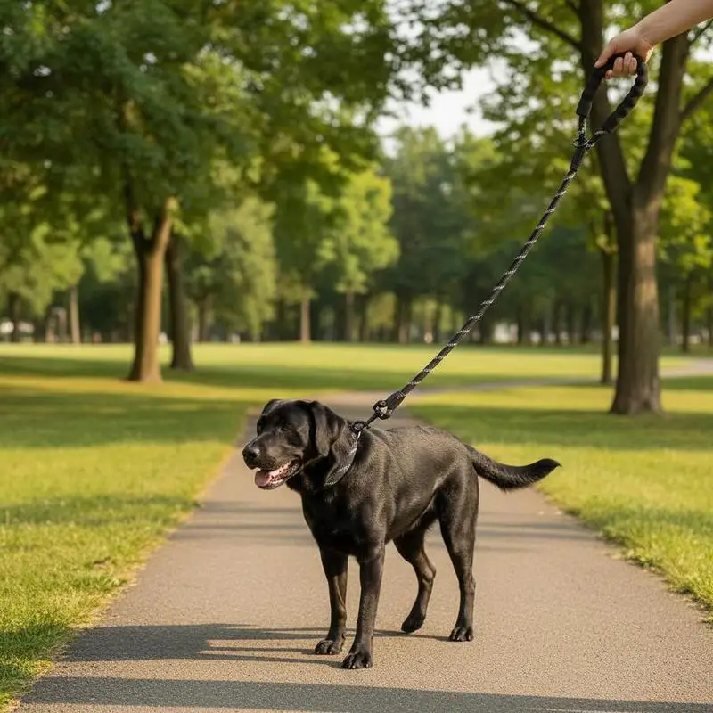 Nylon Cord Pet Lead 6ft For Training Walking Hiking, Padded Handle Reflective Stitching Thick Braided Texture Medium Large Dogs 1/2in Black
Nylon Cord Pet Lead 6ft For Training Walking Hiking, Padded Handle Reflective Stitching Thick Braided Texture Medium Large Dogs 1/2in Black