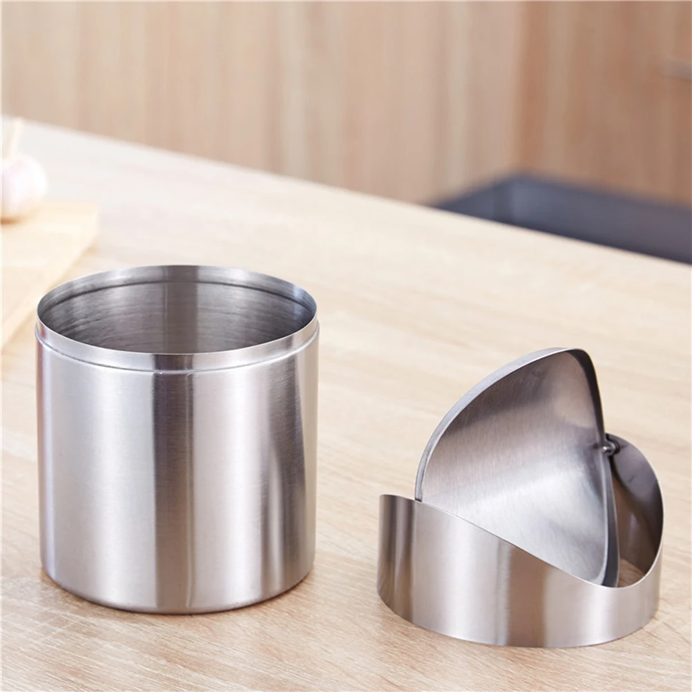 Stainless Steel Trash Can Desktop Waste Bin Mini Dustbin Office Garbage Can Table Waste Container Modern Practical
Stainless Steel Trash Can Desktop Waste Bin Mini Dustbin Office Garbage Can Table Waste Container Modern Practical