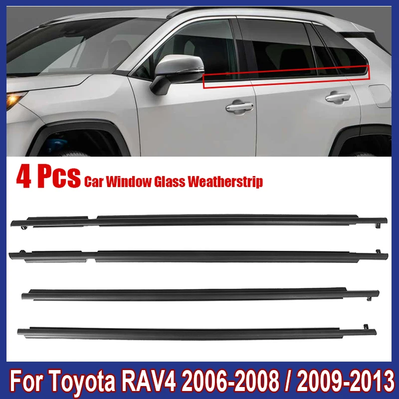 Car Outer Windows Glass Trim Sealing Strips Rubber Weatherstrip For Toyota RAV4 US version 2006-2012 Decoration Car Accessories
Car Outer Windows Glass Trim Sealing Strips Rubber Weatherstrip For Toyota RAV4 US version 2006-2012 Decoration Car Accessories