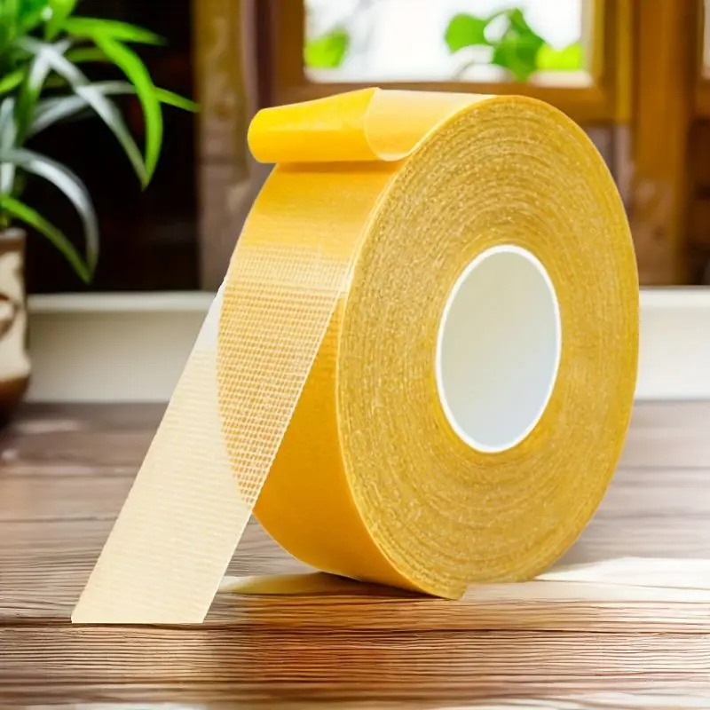 High Tack No Trace Cloth Base Double Sided Tape for Wedding Carpet Floor Mat Anti-slip Fixing
High Tack No Trace Cloth Base Double Sided Tape for Wedding Carpet Floor Mat Anti-slip Fixing