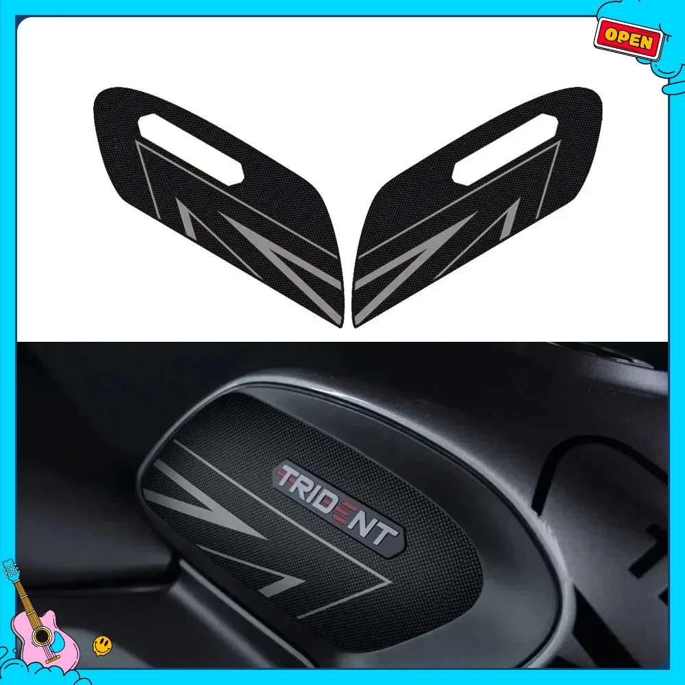 Для Triumph Trident 660 2021-2023 аксессуары для мотоциклов, боковая накладка на бак, защита наколенника, тяговая наклейка на мотоцикл
Для Triumph Trident 660 2021-2023 аксессуары для мотоциклов, боковая накладка на бак, защита наколенника, тяговая наклейка на мотоцикл