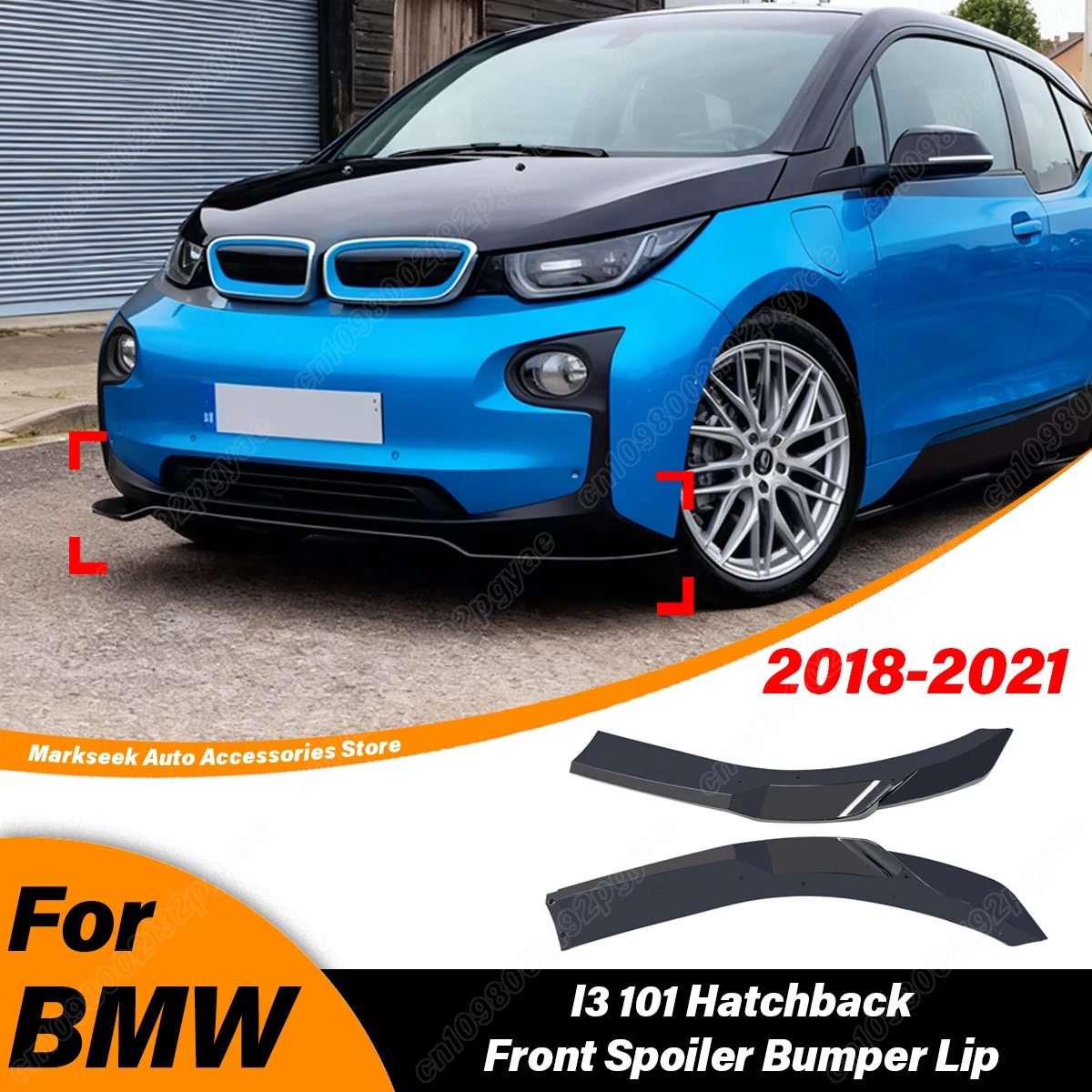 For Bmw I3 EV 101 Hatchback 2018 2019 2020 2021 MP Car Front Bumper Lip Sports Spoiler Splitter Diffuser Body Modification Kit
For Bmw I3 EV 101 Hatchback 2018 2019 2020 2021 MP Car Front Bumper Lip Sports Spoiler Splitter Diffuser Body Modification Kit