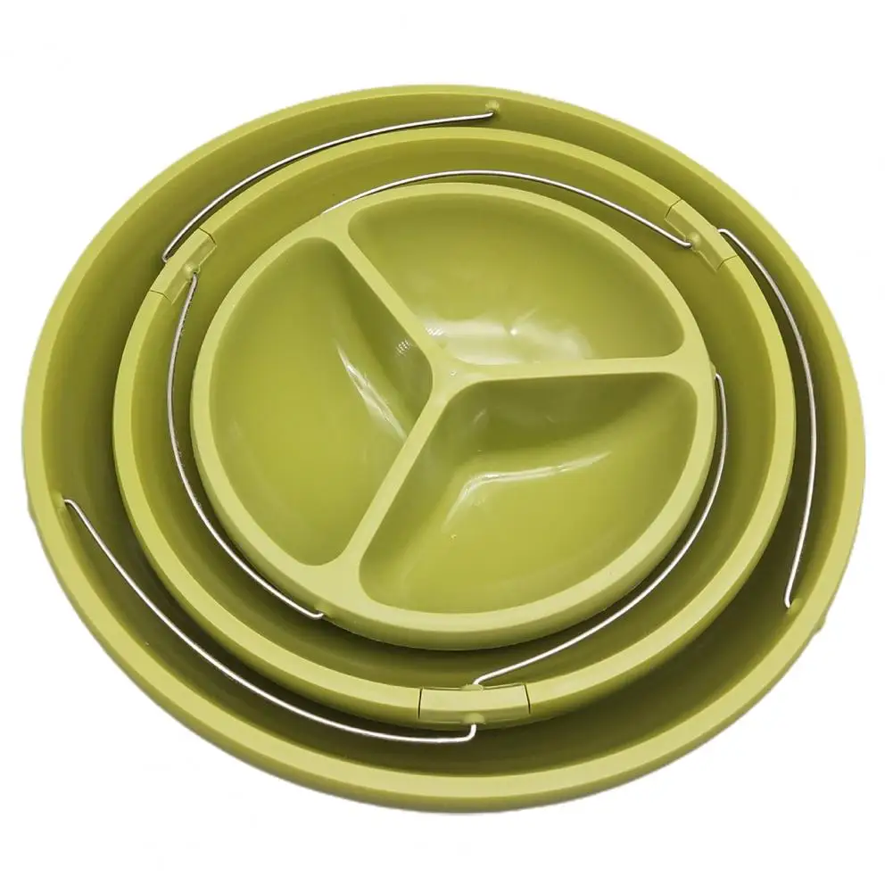 Collapsible Serving Bowl Dual Laye Snack Bowl Collapsible Nesting Plastic Platter 2/3 Tier Twist Fold Party Bowl for Dips 
Collapsible Serving Bowl Dual Laye Snack Bowl Collapsible Nesting Plastic Platter 2/3 Tier Twist Fold Party Bowl for Dips