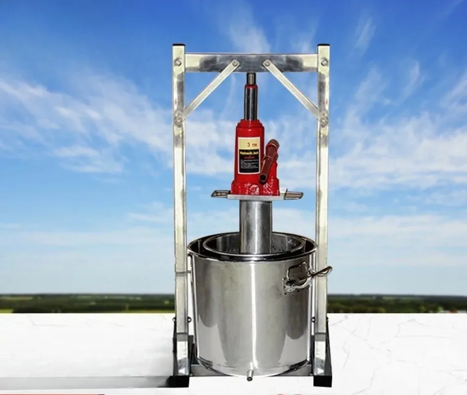 12L/22L/36L Manual Hydraulic Fruit Press, Stainless Steel Juice & Pulp Separator for Grape Blueberry Mulberry & Vegetables
12L/22L/36L Manual Hydraulic Fruit Press, Stainless Steel Juice & Pulp Separator for Grape Blueberry Mulberry & Vegetables