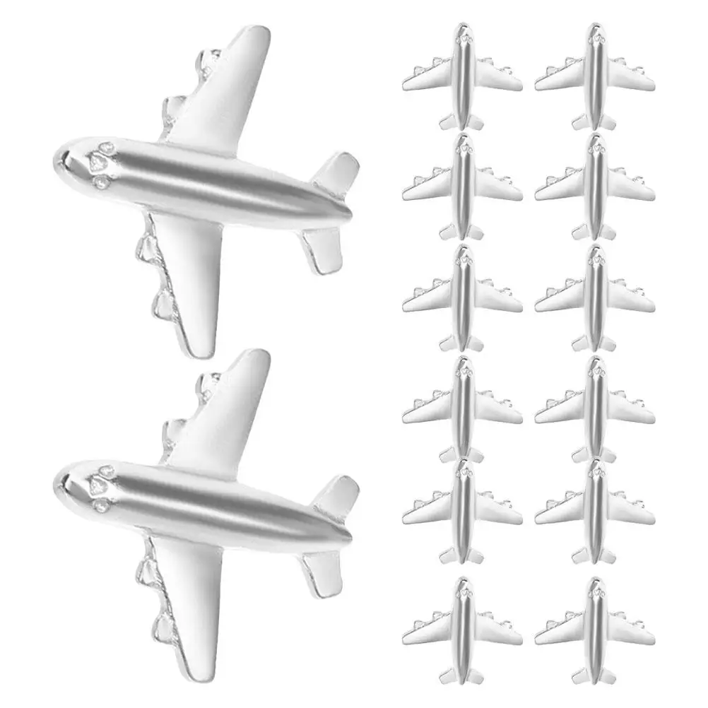 24 Pcs Airplane Metal Pushpins Thumbtacks Reusable Push Tacks for Photos Maps Notes Soft Board Wall Decor
24 Pcs Airplane Metal Pushpins Thumbtacks Reusable Push Tacks for Photos Maps Notes Soft Board Wall Decor