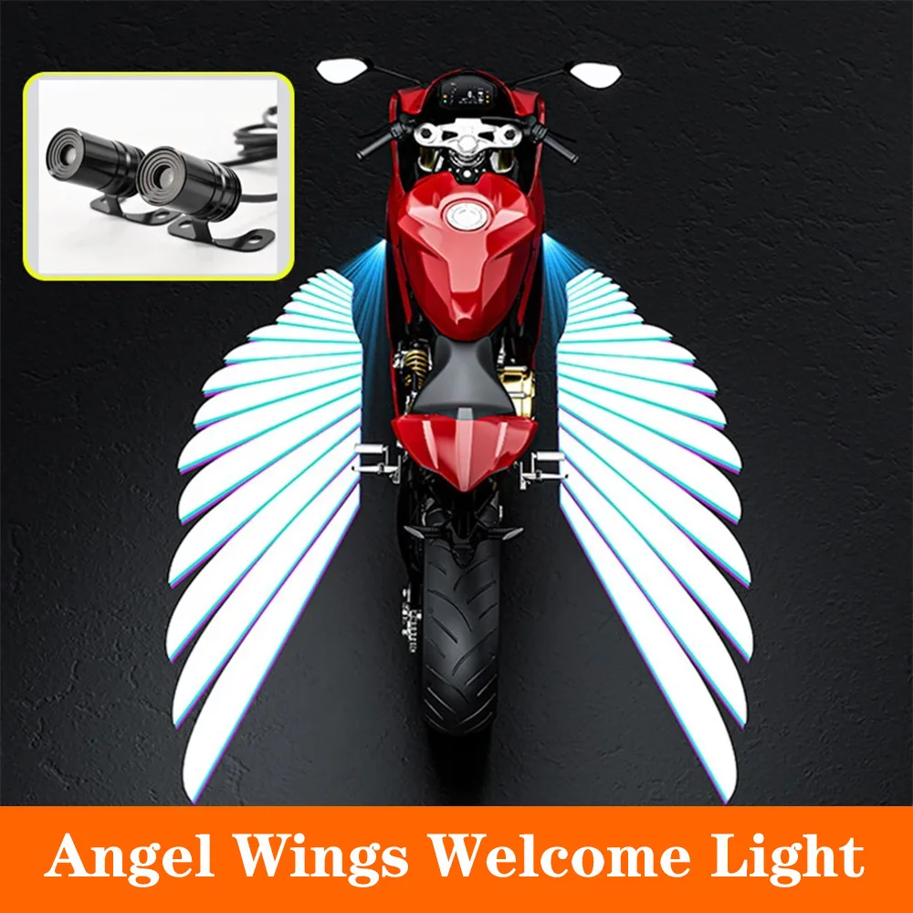 2pcs Angel-wing-shaped LED vehicle electric projection lamp components, street renovation decorations, welcome lights
2pcs Angel-wing-shaped LED vehicle electric projection lamp components, street renovation decorations, welcome lights