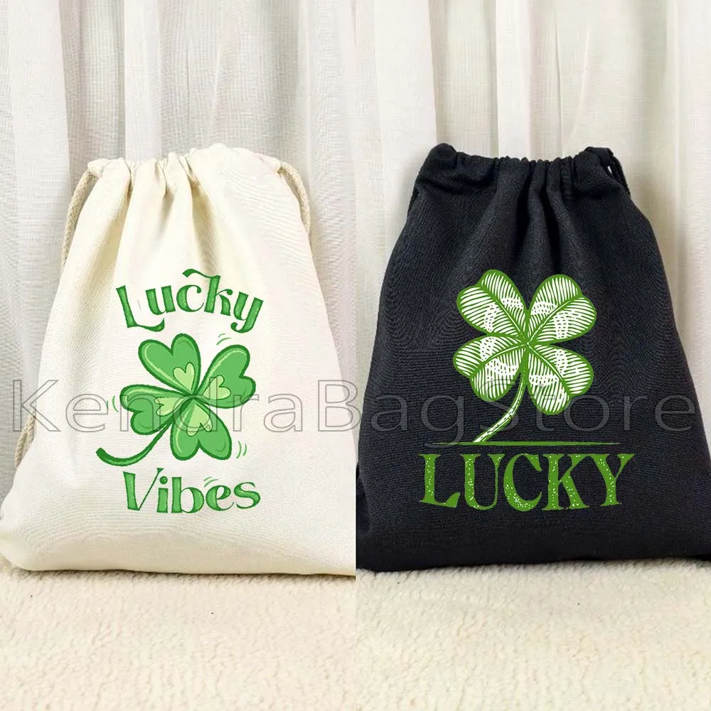 Cute Four Leaf Lucky Clover Irish St Patricks Day Gifts Canvas Drawstring Bags Soccer Backpack Gym Sackpack Sports String Bags
Cute Four Leaf Lucky Clover Irish St Patricks Day Gifts Canvas Drawstring Bags Soccer Backpack Gym Sackpack Sports String Bags