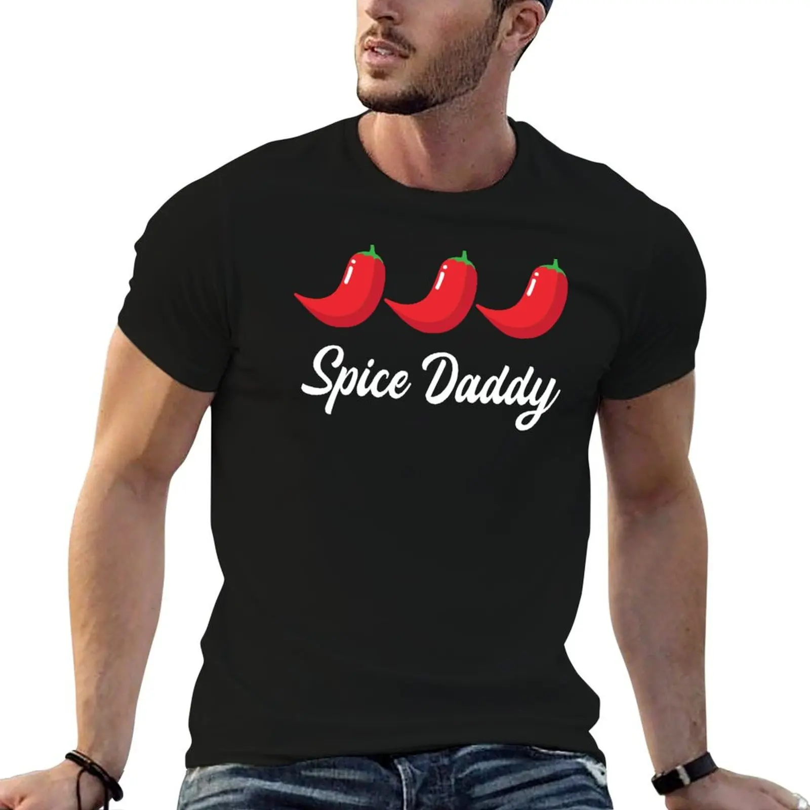 Spice Daddy (white text) T-Shirt summer 2025 valentines boutique clothes plus sizes funny t shirts for men
Spice Daddy (white text) T-Shirt summer 2025 valentines boutique clothes plus sizes funny t shirts for men