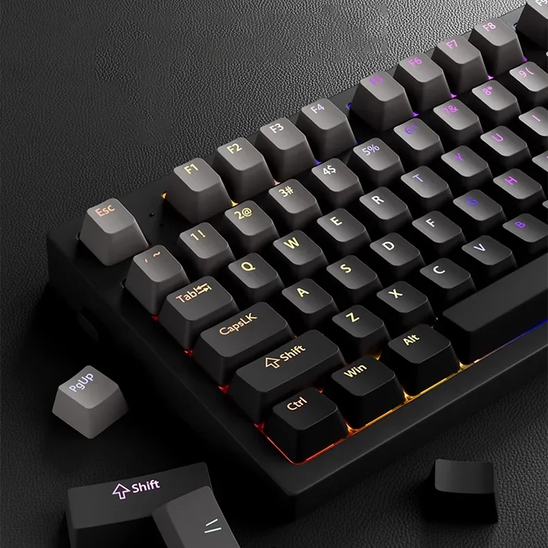 Градиентные колпачки для клавиш с верхним принтом, блестящая RGB-клавиатура с подсветкой для Cherry Mx Switch, механическая клавиатура, OEM-профиль, колпачки для клавиш из ПБТ
Градиентные колпачки для клавиш с верхним принтом, блестящая RGB-клавиатура с подсветкой для Cherry Mx Switch, механическая клавиатура, OEM-профиль, колпачки для клавиш из ПБТ