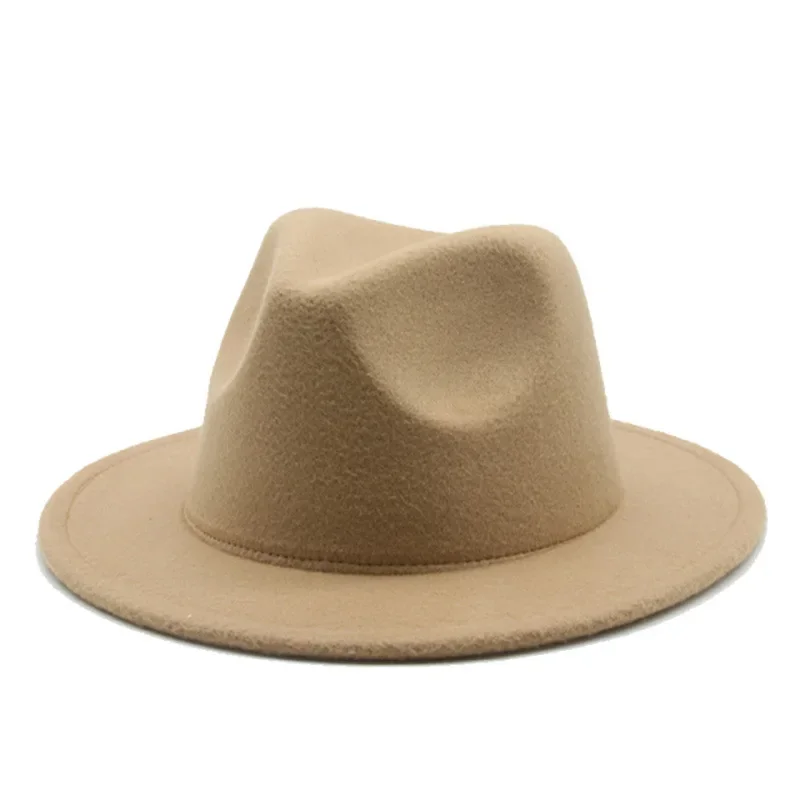 Classical Wool Felt Wide Brim Fedora Hat Pearl Belt Pink Solid Caps Men Women Winter Derby Wedding Church Jazz Hats
Classical Wool Felt Wide Brim Fedora Hat Pearl Belt Pink Solid Caps Men Women Winter Derby Wedding Church Jazz Hats