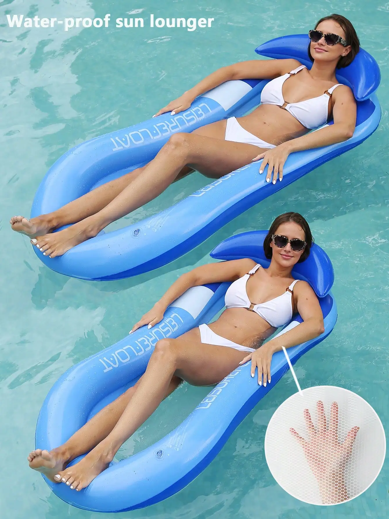 1pc Inflatable Backrest Lounger Hammock, Adult Summer Pool And Beach Floating Accessories Party Use Perfect Summer Gift Swimming
1pc Inflatable Backrest Lounger Hammock, Adult Summer Pool And Beach Floating Accessories Party Use Perfect Summer Gift Swimming