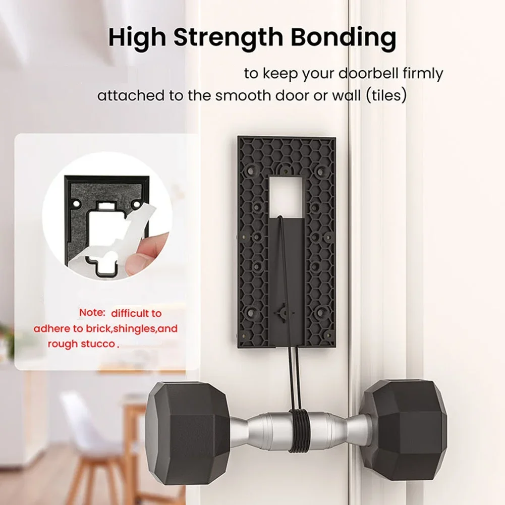 No-drill Doorbell Mounting Accessories For Ring Video Doorbell 4/Plus/Pro No-drill Doorbell Mounting Bracket Tool Accessories
No-drill Doorbell Mounting Accessories For Ring Video Doorbell 4/Plus/Pro No-drill Doorbell Mounting Bracket Tool Accessories
