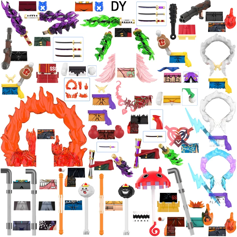 The Action Figures Weapons Pants Hair Parts Model Blocks MOC Bricks Set Gifts Toys For Children DY601 DY627 DY633 DY655
The Action Figures Weapons Pants Hair Parts Model Blocks MOC Bricks Set Gifts Toys For Children DY601 DY627 DY633 DY655