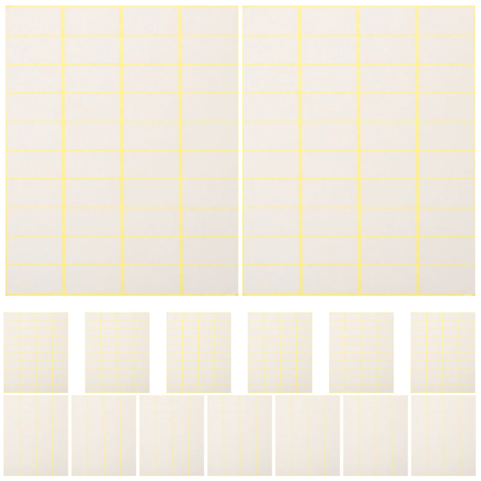 600pcs Price Labels Stickers 15 Sheets 13x38mm Small Self Adhesive Vinyl Office Supplies Easy Peel Retail Tags
600pcs Price Labels Stickers 15 Sheets 13x38mm Small Self Adhesive Vinyl Office Supplies Easy Peel Retail Tags