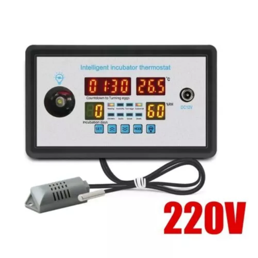 Smart Egg Controller Incubator with User Friendly Display for Temperature Humidity and Incubation Day Tracking
Smart Egg Controller Incubator with User Friendly Display for Temperature Humidity and Incubation Day Tracking