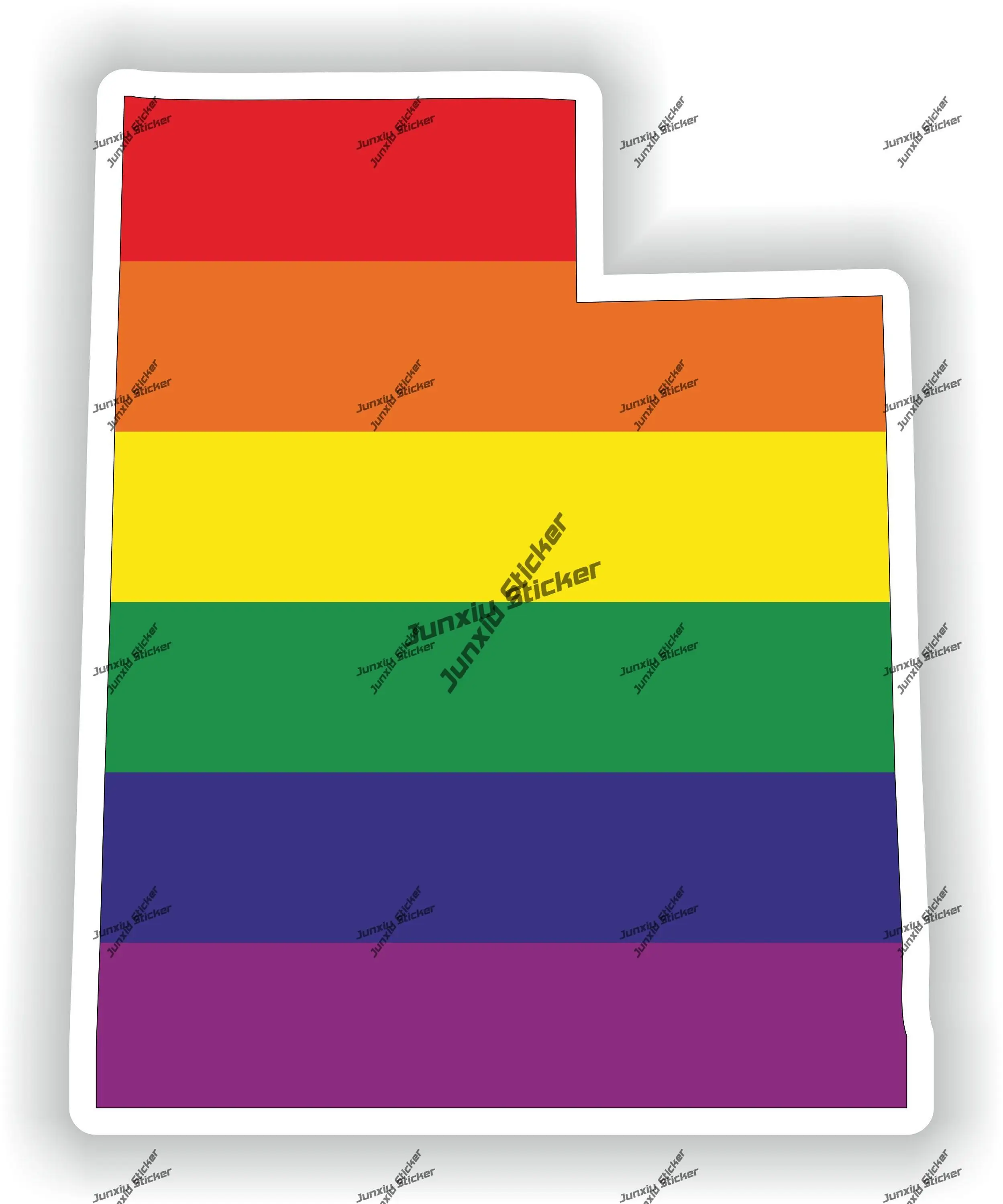 Utah Sticker Utah American Transgender Pride Gay Rainbow Outline Decal for Car Laptop Fridge Window Reflective-silver Decoration
Utah Sticker Utah American Transgender Pride Gay Rainbow Outline Decal for Car Laptop Fridge Window Reflective-silver Decoration