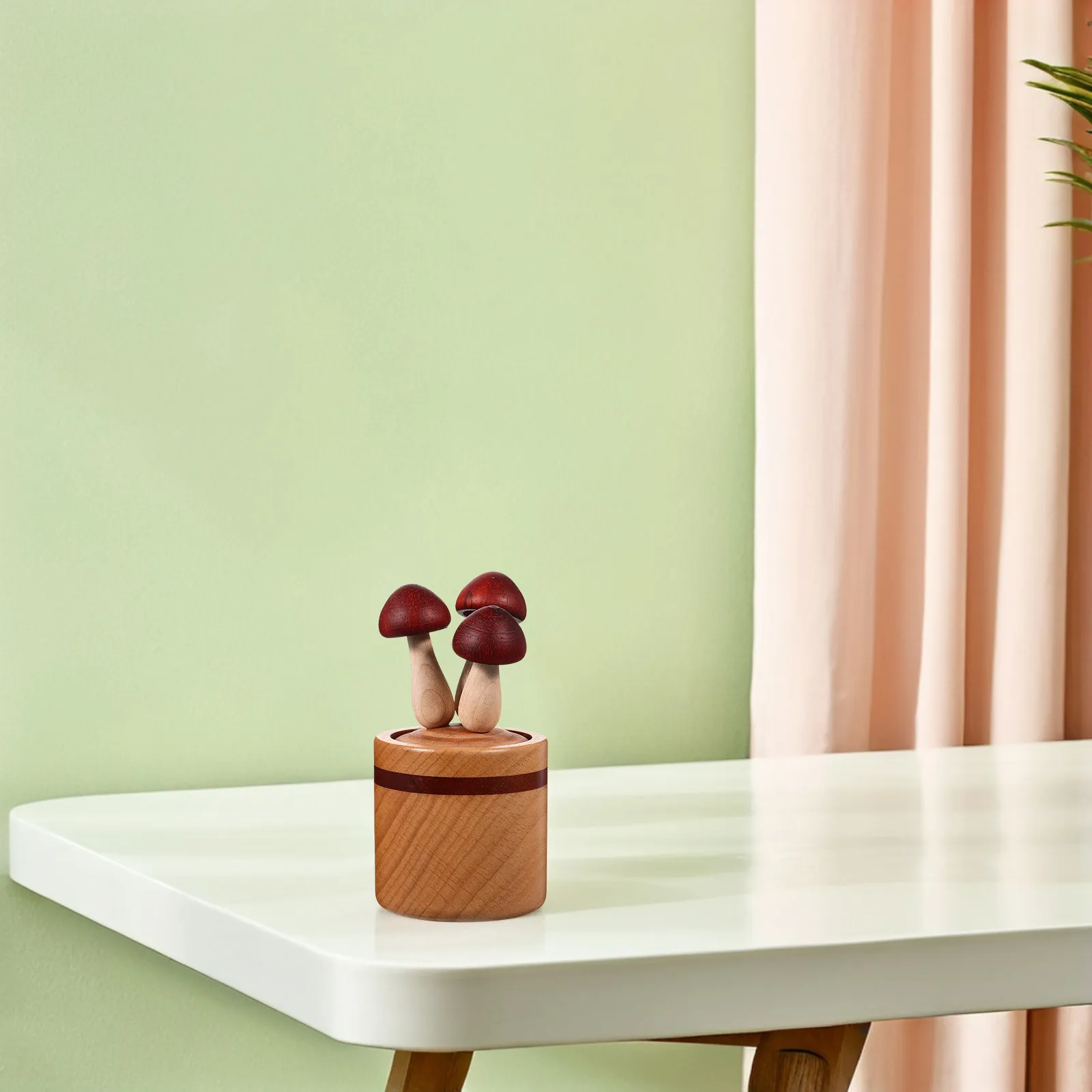 Wooden Mushroom Essential Oil Diffuser Cute Mini Aromatherapy Diffuser for Home Office Car Relaxation Decoration Ideal Gift
Wooden Mushroom Essential Oil Diffuser Cute Mini Aromatherapy Diffuser for Home Office Car Relaxation Decoration Ideal Gift