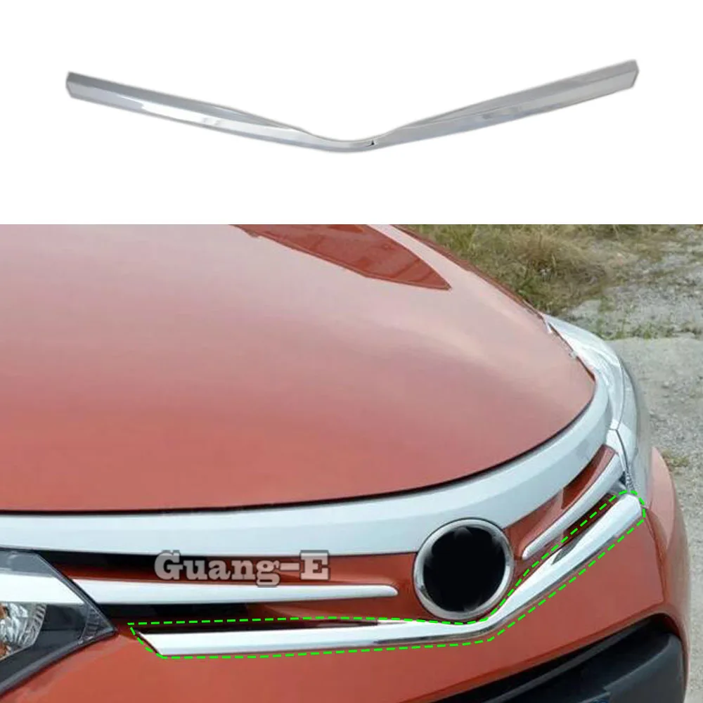 Car Body Styling ABS Chrome Trim Front Up Grid Grill Grille Molding Panel Stick Frame For Toyota Vios/Yaris Sedan 2014 2015 2016
Car Body Styling ABS Chrome Trim Front Up Grid Grill Grille Molding Panel Stick Frame For Toyota Vios/Yaris Sedan 2014 2015 2016