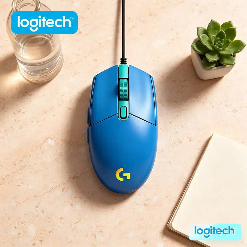 Logitech G102/g203/g402 Gaming Mouse, 16.8M RGB Colors, Mechanical Buttons, 8000 DPI Precision for Competitive Play
Logitech G102/g203/g402 Gaming Mouse, 16.8M RGB Colors, Mechanical Buttons, 8000 DPI Precision for Competitive Play