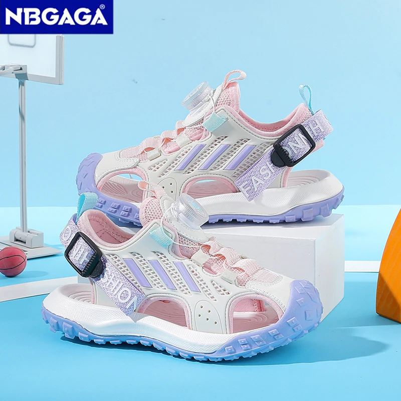 Summer Kids Beach Shoes Non-Slip Water Shoes for Boys Girls Closed Toe Outdoor Sandals Rotating Buckle Design 28-39
Summer Kids Beach Shoes Non-Slip Water Shoes for Boys Girls Closed Toe Outdoor Sandals Rotating Buckle Design 28-39