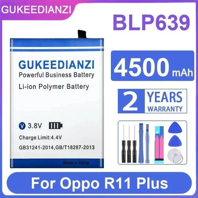 For Oppo R11 Plus Mobile Phone Battery 4500Mah Environmentally Friendly BLP639
For Oppo R11 Plus Mobile Phone Battery 4500Mah Environmentally Friendly BLP639