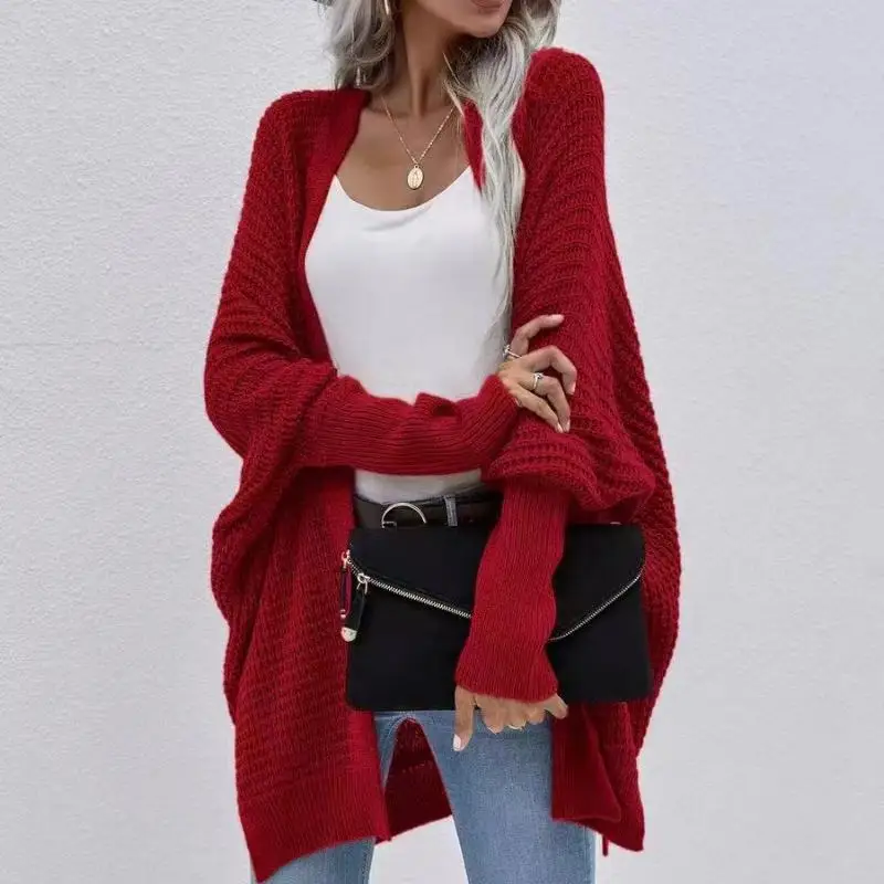 Осенний вязаный свитер с длинным рукавом, свободная куртка, женская модная зимняя верхняя одежда, повседневная трикотажная одежда, кардиган, женские элегантные кардиганы
Осенний вязаный свитер с длинным рукавом, свободная куртка, женская модная зимняя верхняя одежда, повседневная трикотажная одежда, кардиган, женские элегантные кардиганы