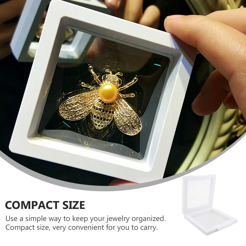 3Pcs White Window Acrylic Jewelry Box Storage Container Organizer Case for Necklaces Earrings Bracelets Portable Gift Packaging
3Pcs White Window Acrylic Jewelry Box Storage Container Organizer Case for Necklaces Earrings Bracelets Portable Gift Packaging