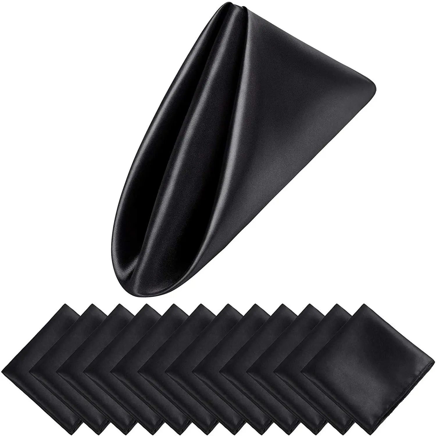12Pcs Black Fabric Napkins Soft Reusable Washable Dinner Cloth Kitchen Cloth Restaurant Wedding Party Banquet Serviettes Napkins
12Pcs Black Fabric Napkins Soft Reusable Washable Dinner Cloth Kitchen Cloth Restaurant Wedding Party Banquet Serviettes Napkins