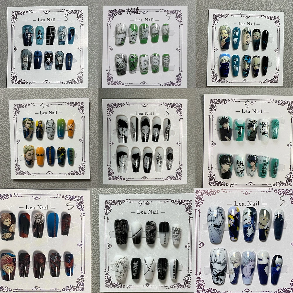 Маникюр Jujutsu Kaisen, аниме, мультяшная фигурка, украшение для дизайна ногтей, изысканный студенческий реквизит для косплея, ювелирные аксессуары, подарок на день рождения 
Маникюр Jujutsu Kaisen, аниме, мультяшная фигурка, украшение для дизайна ногтей, изысканный студенческий реквизит для косплея, ювелирные аксессуары, подарок на день рождения