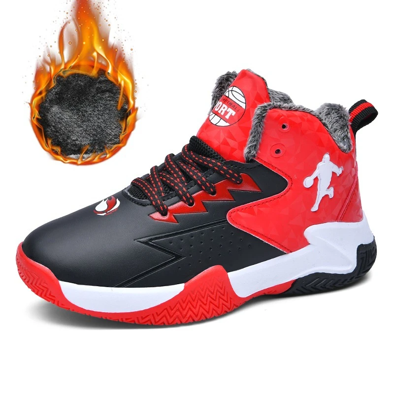 Children‘s Basketball Shoes Non-slip Breathable Basketball Training Sneakers Lace-up Boys Girls Basketball Boots Athletic Shoes
Children‘s Basketball Shoes Non-slip Breathable Basketball Training Sneakers Lace-up Boys Girls Basketball Boots Athletic Shoes