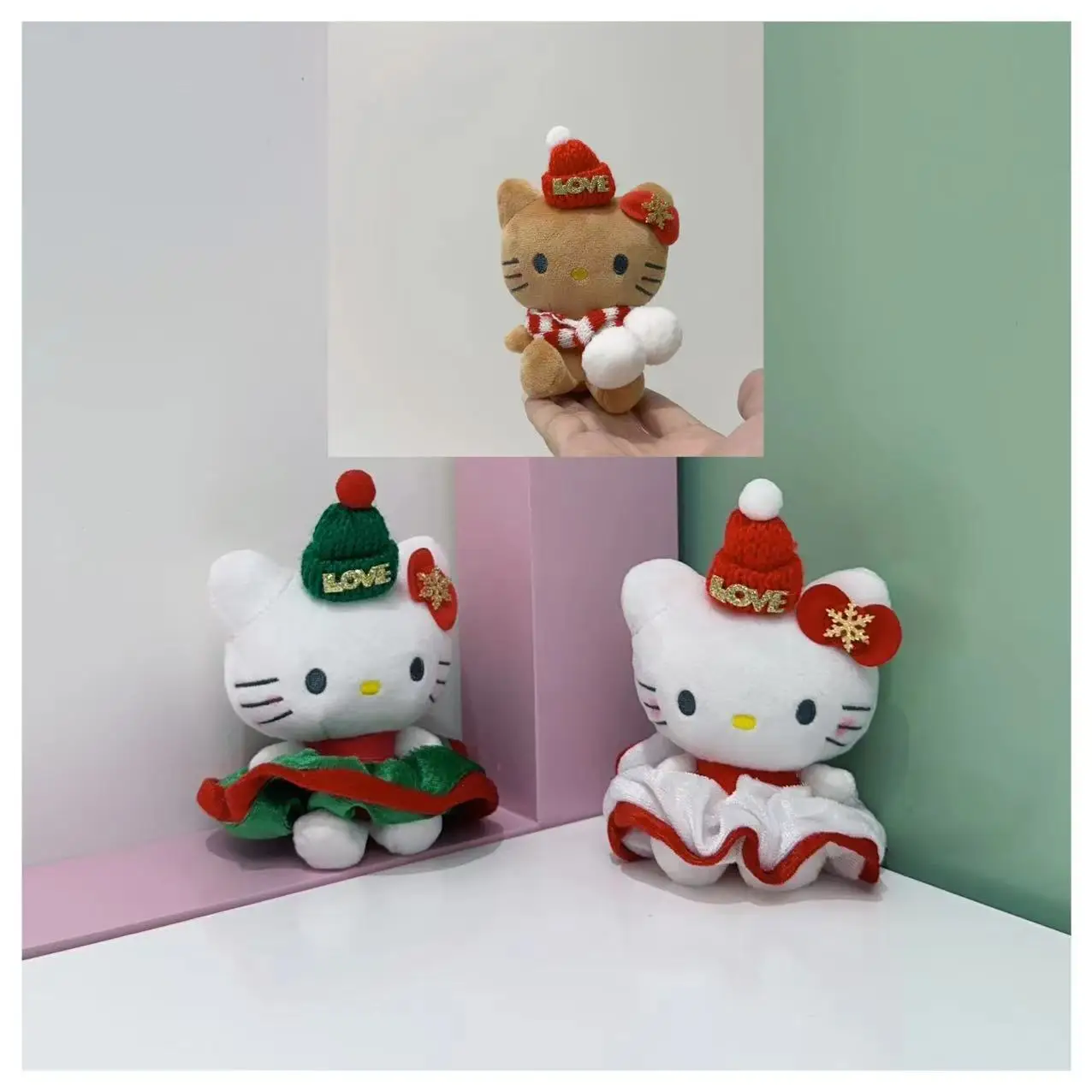 New Hellokitty Plush Doll Pendant Sanrio Halloween Animes Figure Kawaii Keychain Schoolbag Pendant Student Christmas Day Gift
New Hellokitty Plush Doll Pendant Sanrio Halloween Animes Figure Kawaii Keychain Schoolbag Pendant Student Christmas Day Gift
