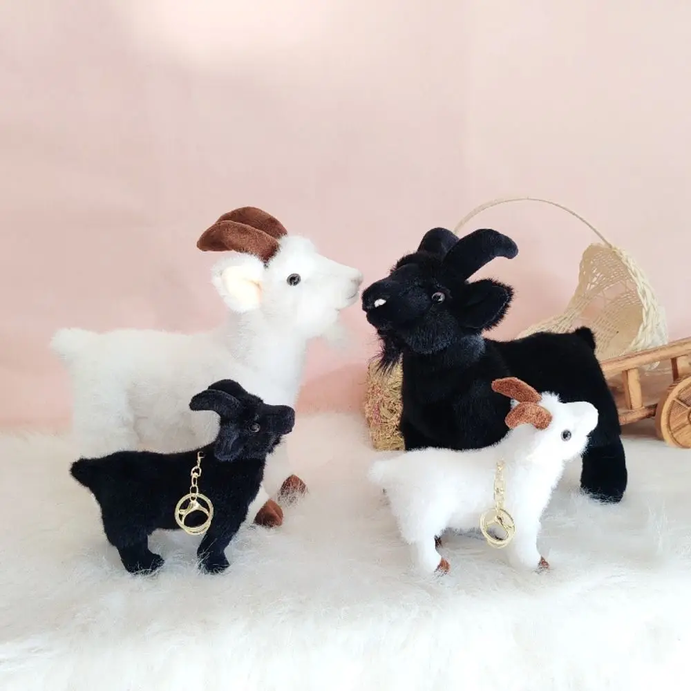 Doll Toys PP Cotton Baby Goat Plush Doll 18/30cm Fluffy Horned Sheep Plush Toys Cute Stuffed Baby Goat Keychain Room Decoration
Doll Toys PP Cotton Baby Goat Plush Doll 18/30cm Fluffy Horned Sheep Plush Toys Cute Stuffed Baby Goat Keychain Room Decoration