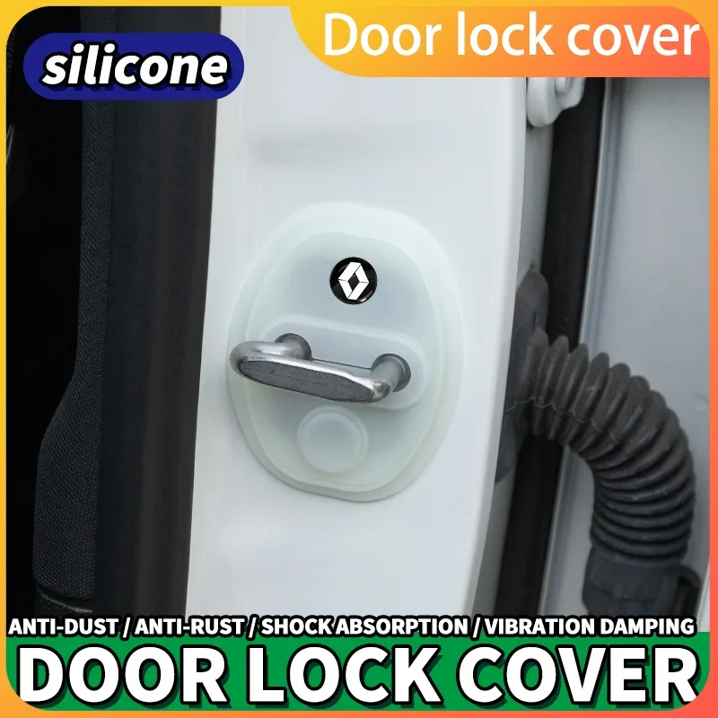 4PCS Car Door Lock Cover Case Accessories For Renault Koleos QM5 QM6 Scenic Megane Fluenec Latitude Clio Rubbe Talisman Kadjar 
4PCS Car Door Lock Cover Case Accessories For Renault Koleos QM5 QM6 Scenic Megane Fluenec Latitude Clio Rubbe Talisman Kadjar