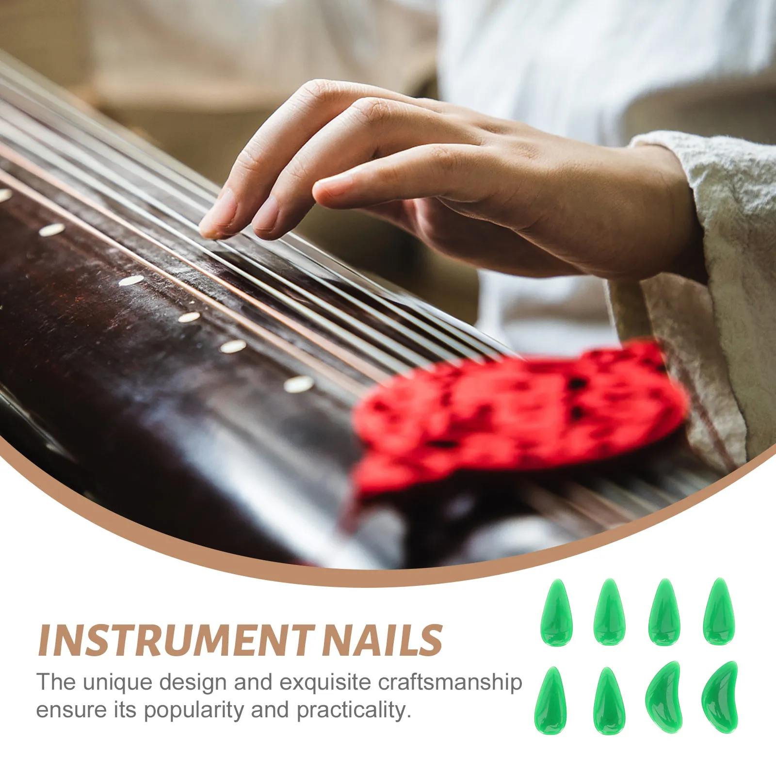 8 Pcs Guzheng Nails Fake Finger Protectors Fingertip Protection Covers False Child
8 Pcs Guzheng Nails Fake Finger Protectors Fingertip Protection Covers False Child