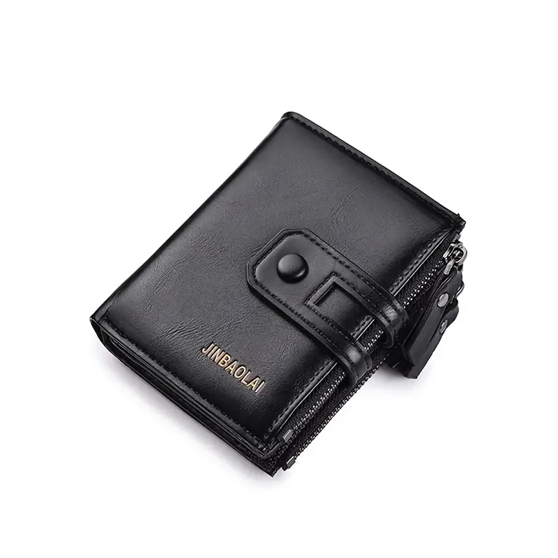 Retro Style Small Wallet, Women's Fashion Letter Detail Wallet With Zipper Pocket
Retro Style Small Wallet, Women's Fashion Letter Detail Wallet With Zipper Pocket