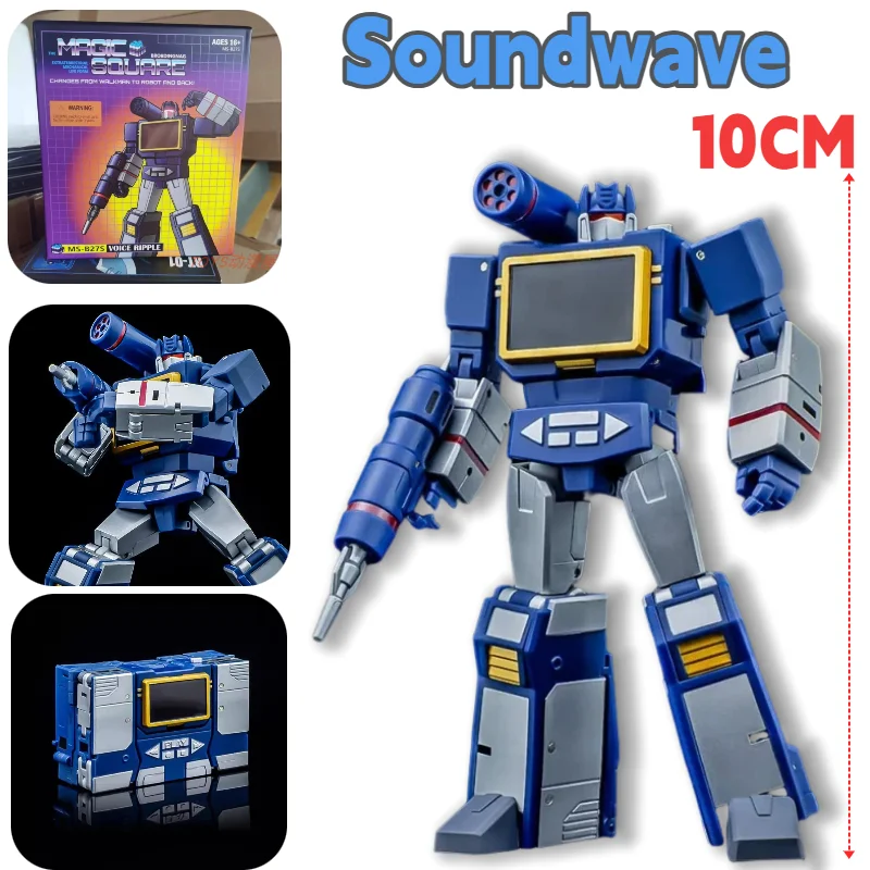 MS-TOYS MS B27S Soundwave Legend Scale Transforming Toy, Giant Country Pocket War Collectible Model
MS-TOYS MS B27S Soundwave Legend Scale Transforming Toy, Giant Country Pocket War Collectible Model