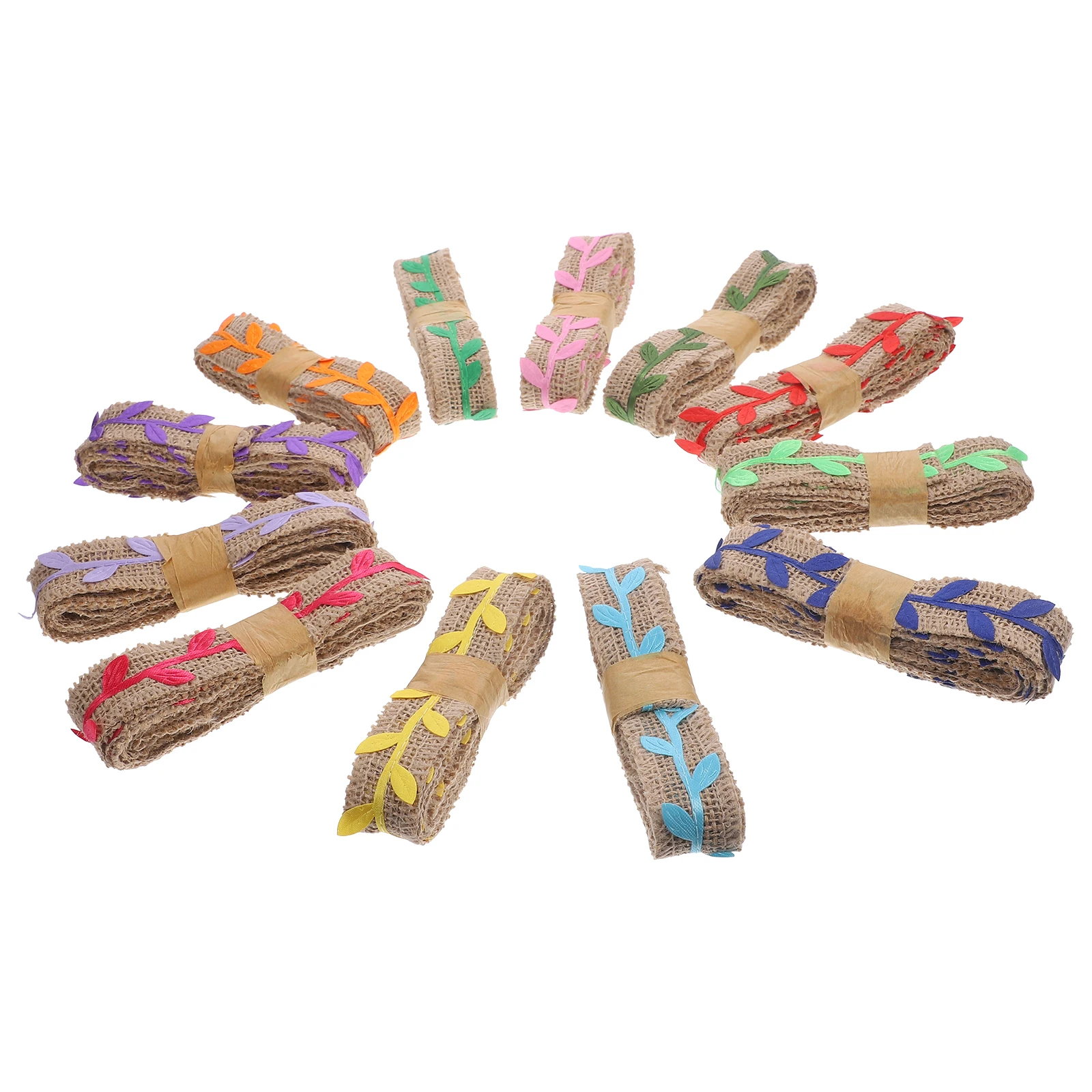 12 Rolls Ribbons for Crafts Colored Linen Strips Wedding Decor Party Table Decorations
12 Rolls Ribbons for Crafts Colored Linen Strips Wedding Decor Party Table Decorations