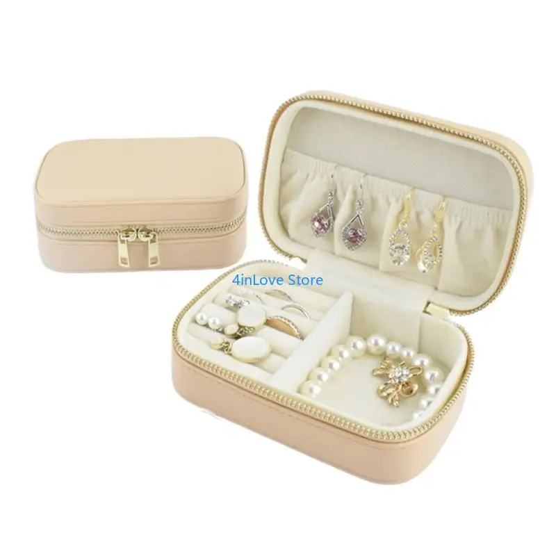 T4MD Стильный PU кожаный ювелирный корпус Case Case Compact Box для девочек Женщины
T4MD Стильный PU кожаный ювелирный корпус Case Case Compact Box для девочек Женщины