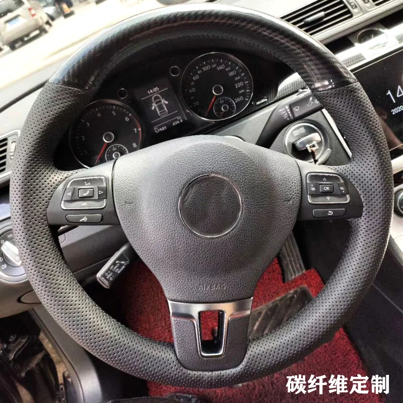 For Volkswagen VW GOL Tiguan Passat B7 Passat CC Touran Jetta Mk6 DIY Carbon Fider Leather Steering Wheel Cover Accessory
For Volkswagen VW GOL Tiguan Passat B7 Passat CC Touran Jetta Mk6 DIY Carbon Fider Leather Steering Wheel Cover Accessory