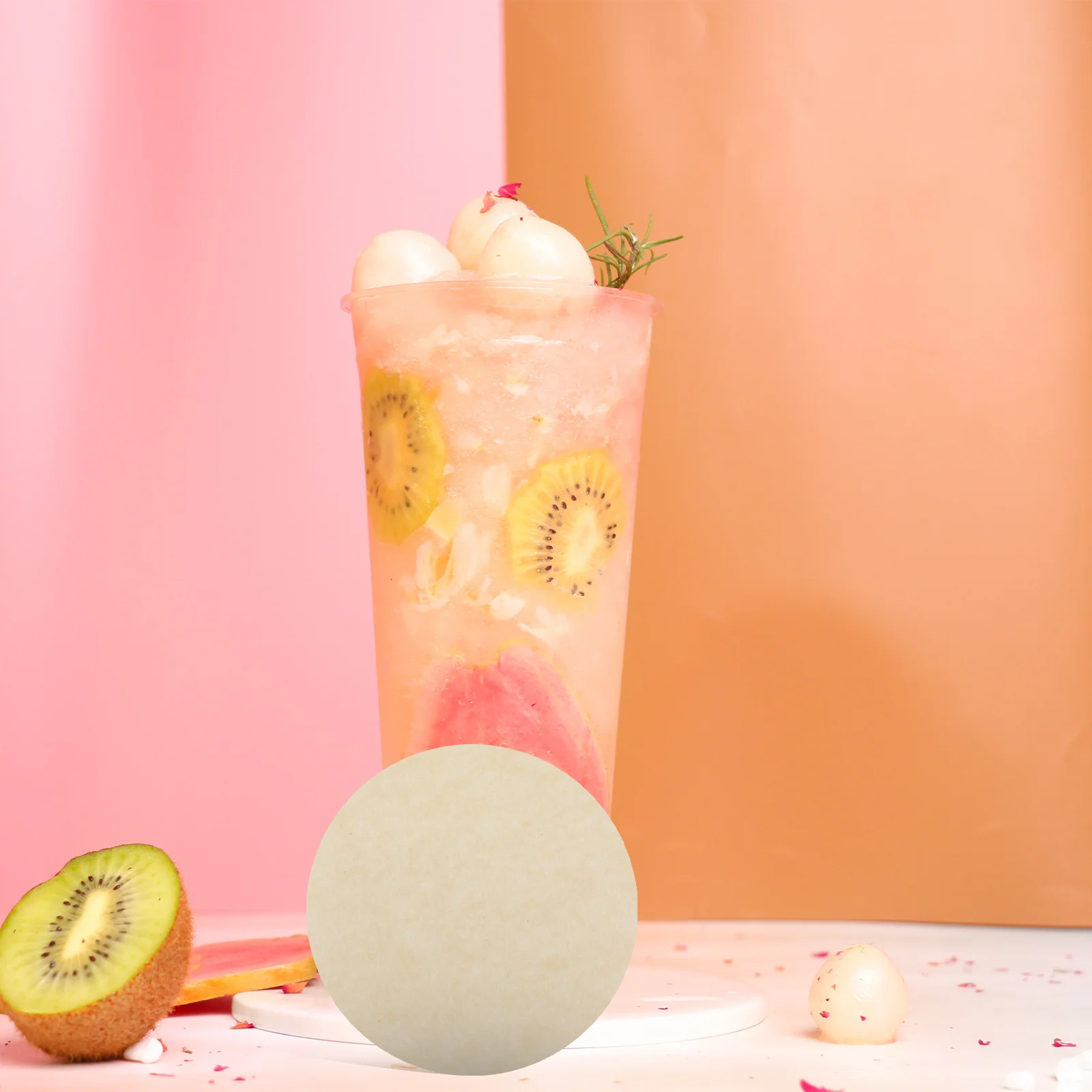 500Pcs Round Leak-Proof Sealing Film for Coffee Milk Tea Cup Cap Liners Waterproof Disposable Drink Seal Covers
500Pcs Round Leak-Proof Sealing Film for Coffee Milk Tea Cup Cap Liners Waterproof Disposable Drink Seal Covers