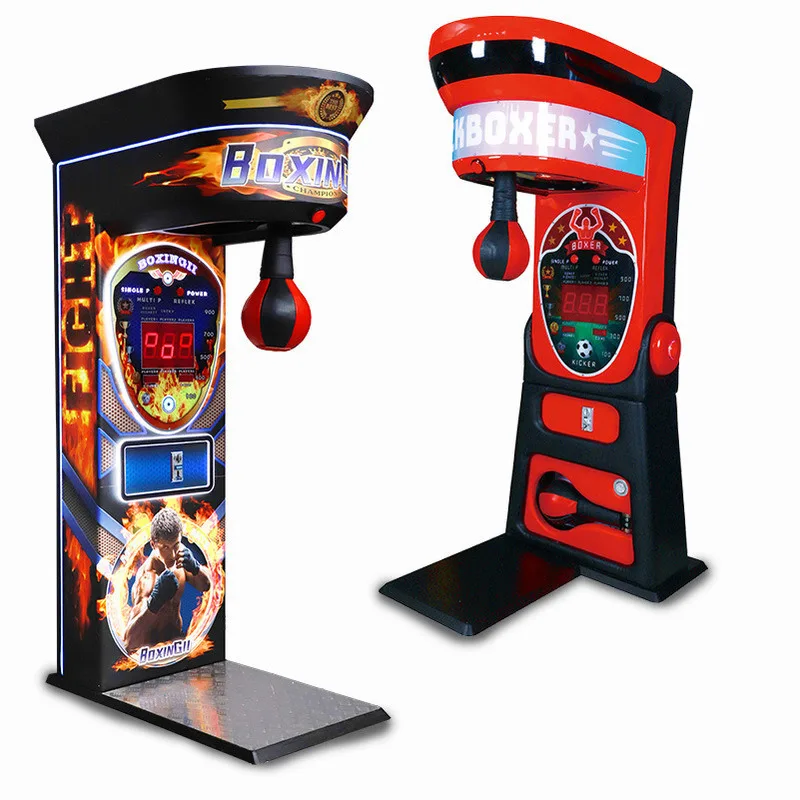 Force Measurement Arcade Boxing Punch Kick Coke Stress Relief Punching Coin Operated Game Machine
Force Measurement Arcade Boxing Punch Kick Coke Stress Relief Punching Coin Operated Game Machine