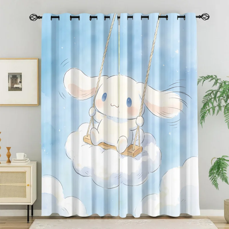 2Pcs Sanrio Characters Cartoon Curtains, Cute Blackout Window Drapes for Kids Girls Bedroom Living Room Home Decor
2Pcs Sanrio Characters Cartoon Curtains, Cute Blackout Window Drapes for Kids Girls Bedroom Living Room Home Decor