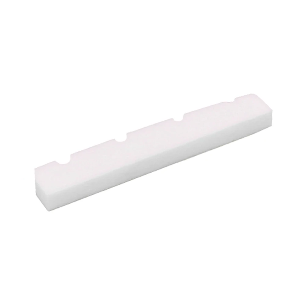 Professional Natural Bone Bass Guitar Nut Slotted Instrument Accessory for Guitar and Bass Musical Parts
Professional Natural Bone Bass Guitar Nut Slotted Instrument Accessory for Guitar and Bass Musical Parts