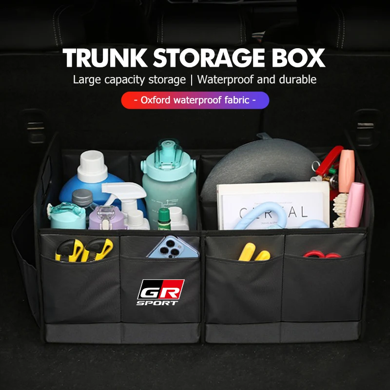 Car Trunk Storage Box Organizer Foldable Stowing Tidying Container Bag For Toyota Sienna 4Runner Verso Fortuner Venza Highlander
Car Trunk Storage Box Organizer Foldable Stowing Tidying Container Bag For Toyota Sienna 4Runner Verso Fortuner Venza Highlander