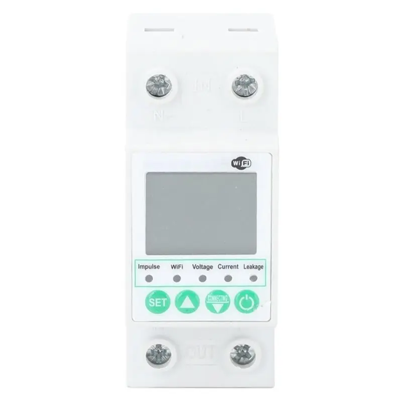 AB46-Smart Energy Meter,Leakage And Undervoltage Protection, Wi-Fi Enabled, Kwh Measurement Functionality
AB46-Smart Energy Meter,Leakage And Undervoltage Protection, Wi-Fi Enabled, Kwh Measurement Functionality