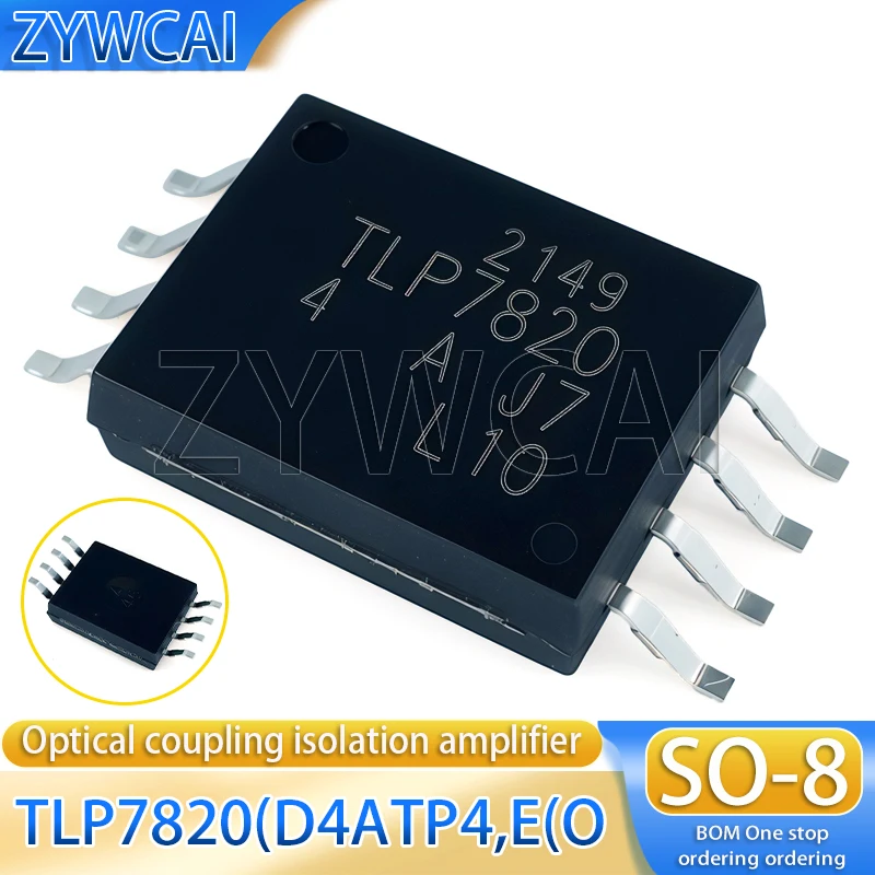 TLP7820 TLP7820(D4ATP4,E(O SOP8) optoelectronic coupler isolation amplifier
TLP7820 TLP7820(D4ATP4,E(O SOP8) optoelectronic coupler isolation amplifier