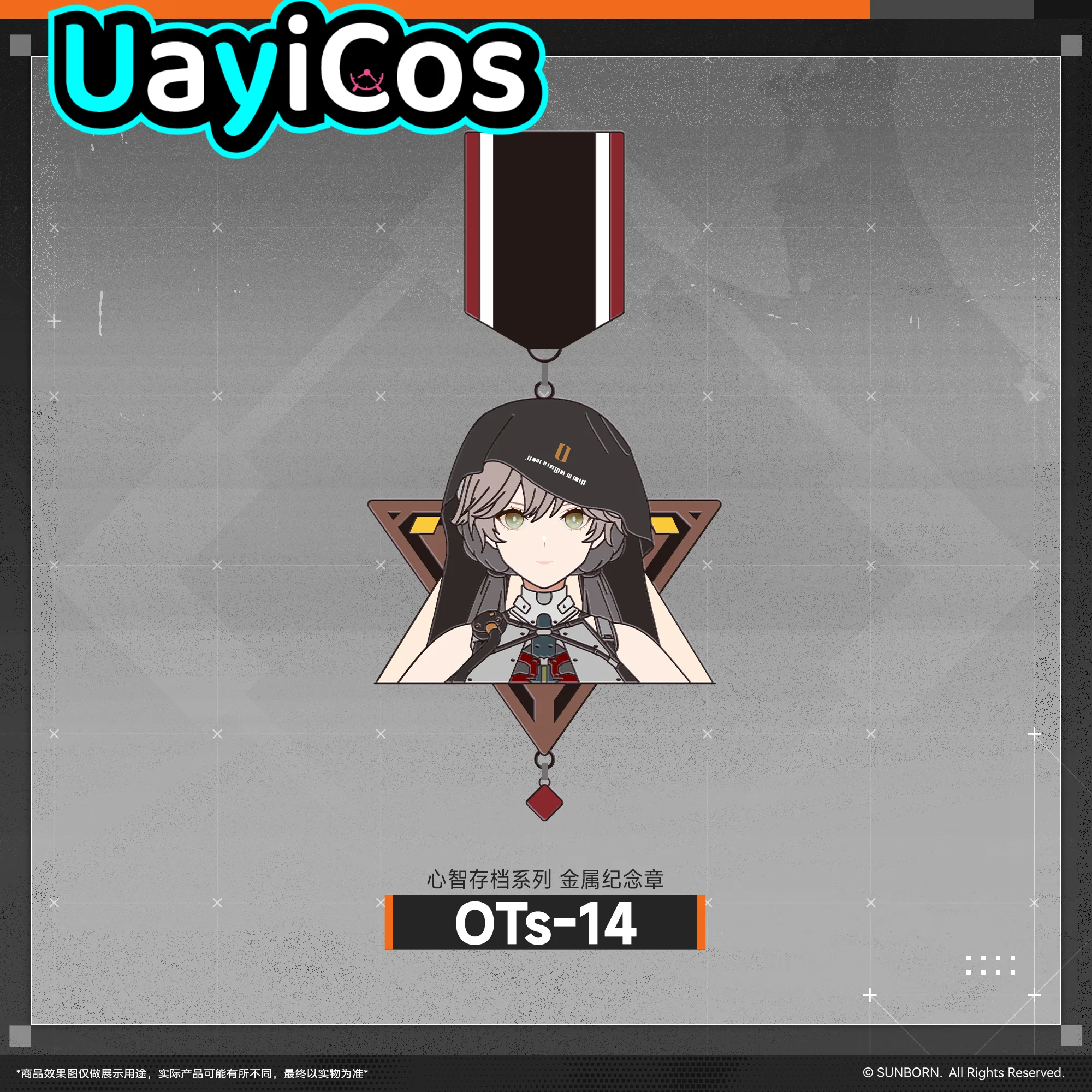 Original GIRLS' FRONTLINE 2:EXILIUM OTs-14 Cheyanne Metal Medal Badge Pendant Keychain Bag Anime Game Toy Gifts Cosplay
Original GIRLS' FRONTLINE 2:EXILIUM OTs-14 Cheyanne Metal Medal Badge Pendant Keychain Bag Anime Game Toy Gifts Cosplay