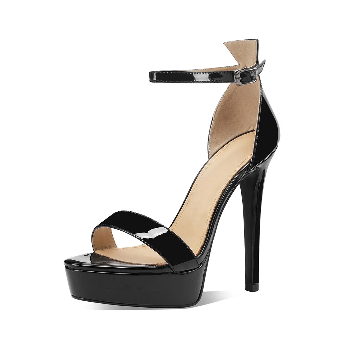 Летние черные сандалии Arden Furtado из лакированной кожи на платформе с круглым носком, на очень высоком каблуке, с одной пряжкой, большие размеры
Летние черные сандалии Arden Furtado из лакированной кожи на платформе с круглым носком, на очень высоком каблуке, с одной пряжкой, большие размеры