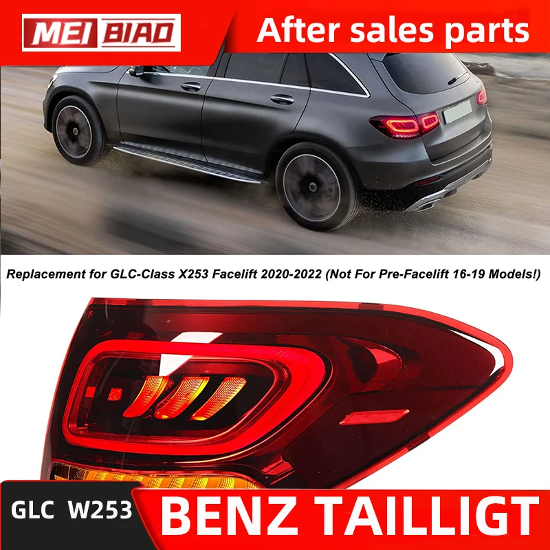For Mercedes Benz GLC Class X253 Facelift 2020‑2022 Rear Light Taillight Lamp LED Tail Lights Replacement
For Mercedes Benz GLC Class X253 Facelift 2020‑2022 Rear Light Taillight Lamp LED Tail Lights Replacement