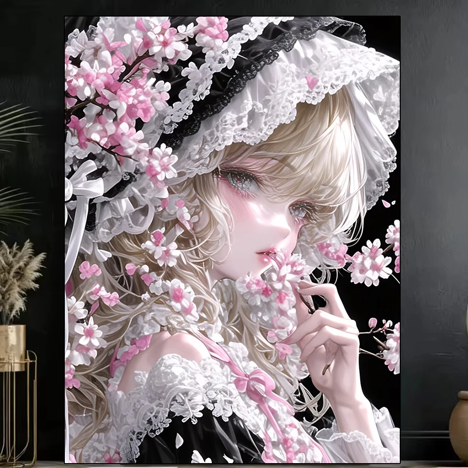 DIY Diamond Painting Set for Women and Cherry Blossom Flower Cross Jewelry Embroidery Diamond Mosaic Home Decoration
DIY Diamond Painting Set for Women and Cherry Blossom Flower Cross Jewelry Embroidery Diamond Mosaic Home Decoration